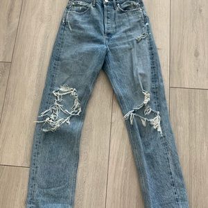 AGOLDE 90s Jean highrise distressed jean